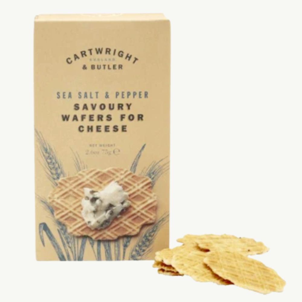 Sea Salt & Pepper Savoury Wafers 75g