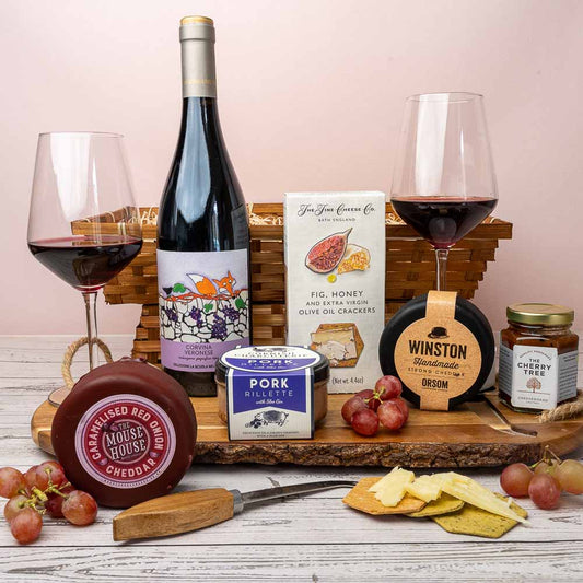 Wine, Cheese & Rillette Hamper