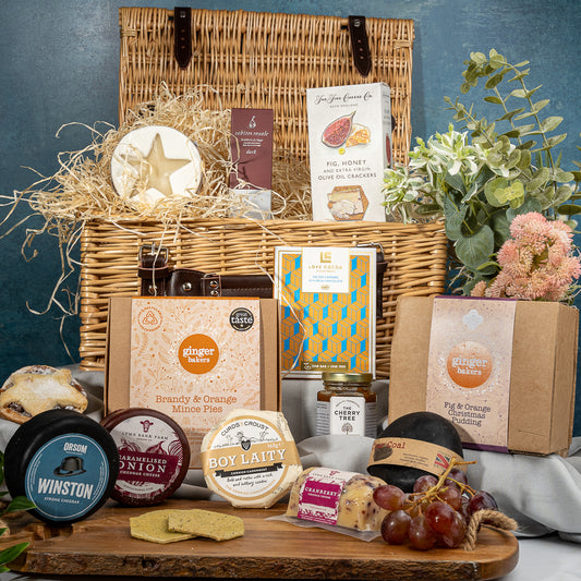 Christmas Cheese & Desserts Hampers
