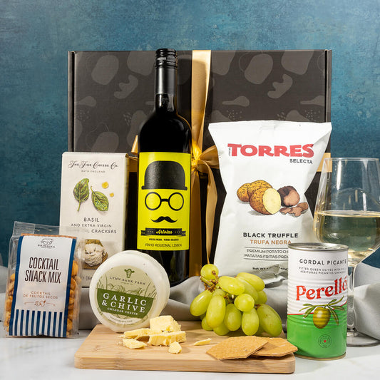 White Wine & Nibbles Gift Hamper