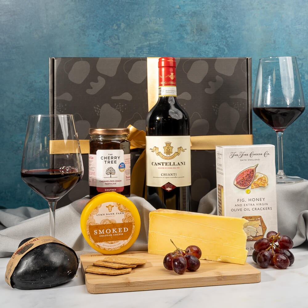Red Wine & Cheese Gift Hamper