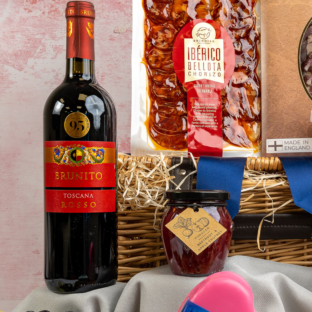 Cheese, Charcuterie & Wine Hamper