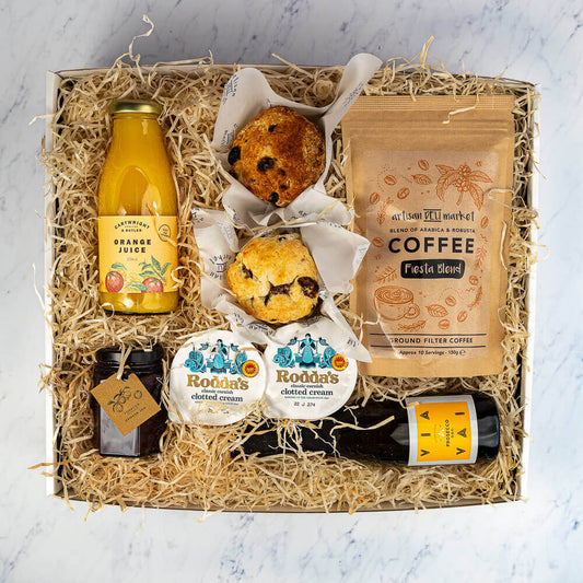 Breakfast and Bucks Fizz Hamper