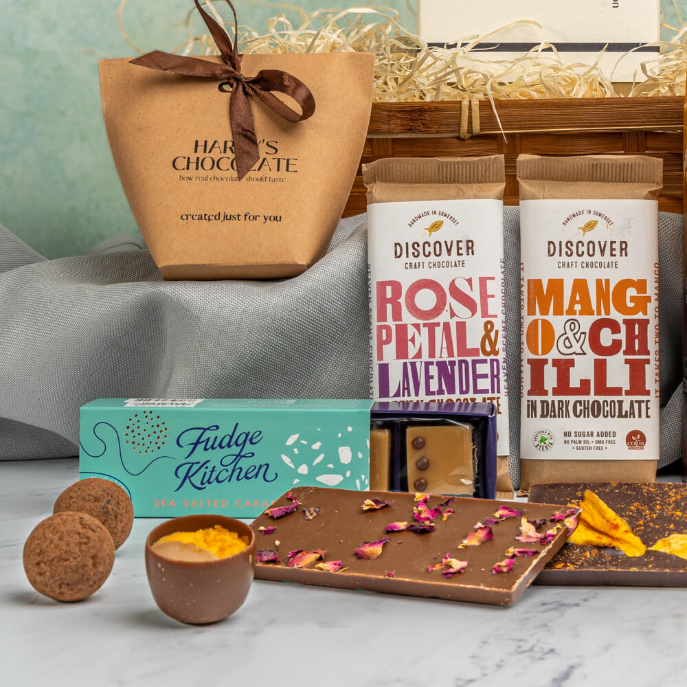 "Thank you" Chocolate And Nibbles Indulgence Hamper