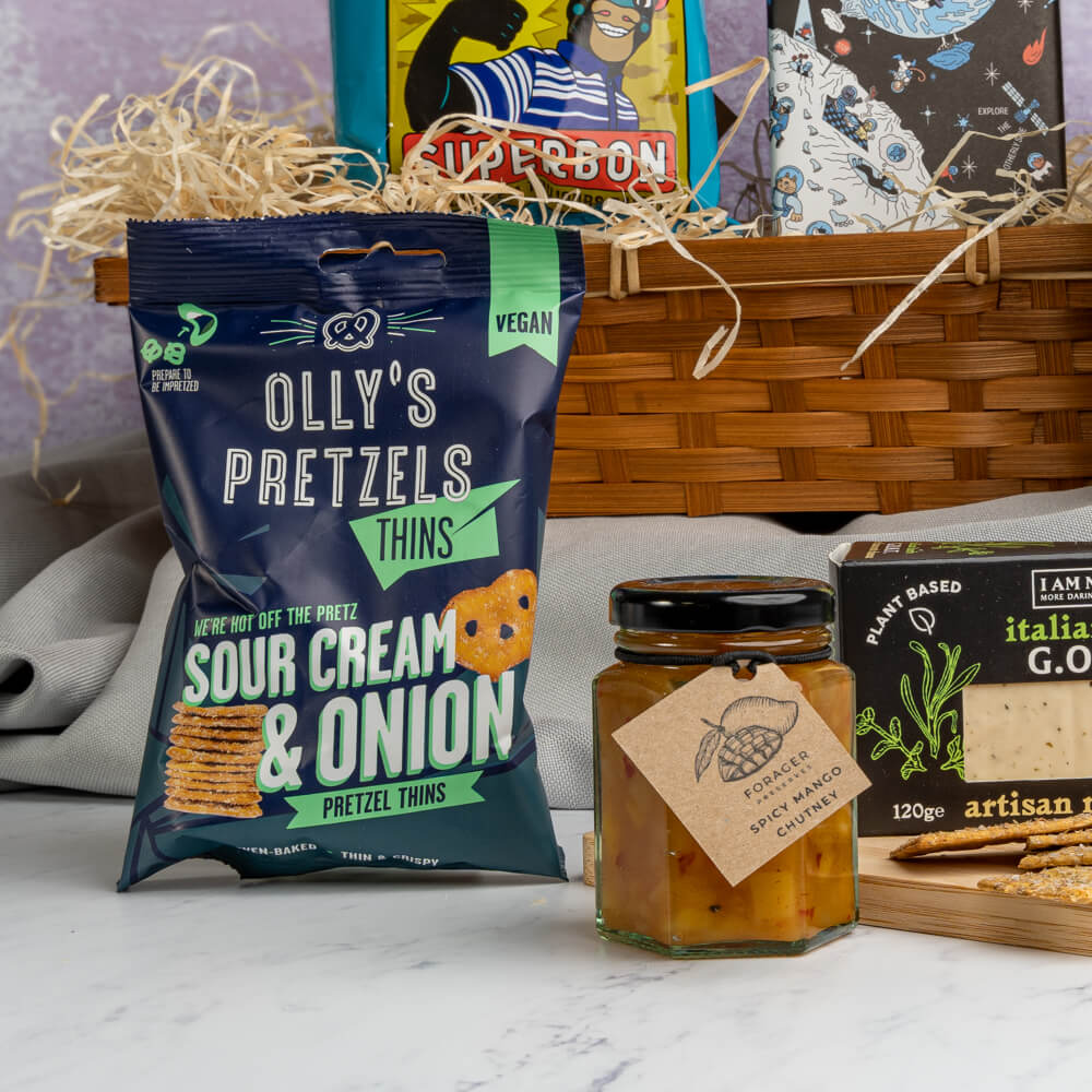 Vegan Cheese And Snacks Hamper