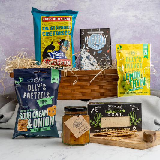 Vegan Cheese And Snacks Hamper