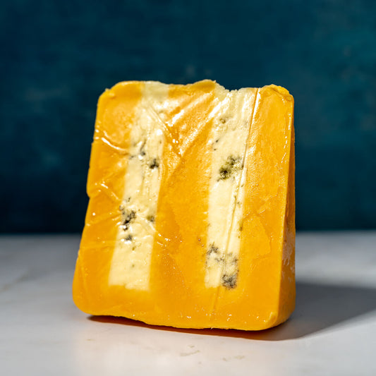 Double Gloucester Layered with Blue Stilton