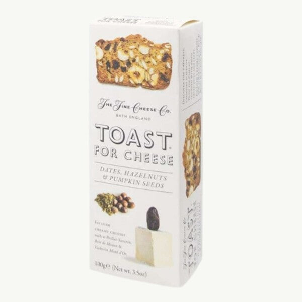 Dates, Hazelnuts & Pumpkin Seeds Toast